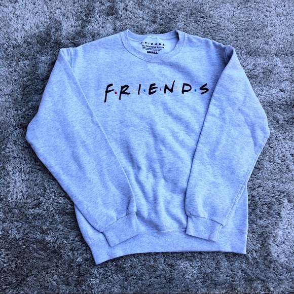 FRIENDS Sweaters - FRIENDS Gray Crewneck